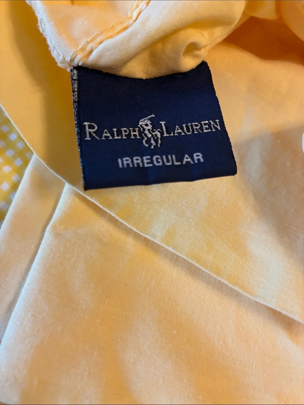 Ralph Lauren bright yellow